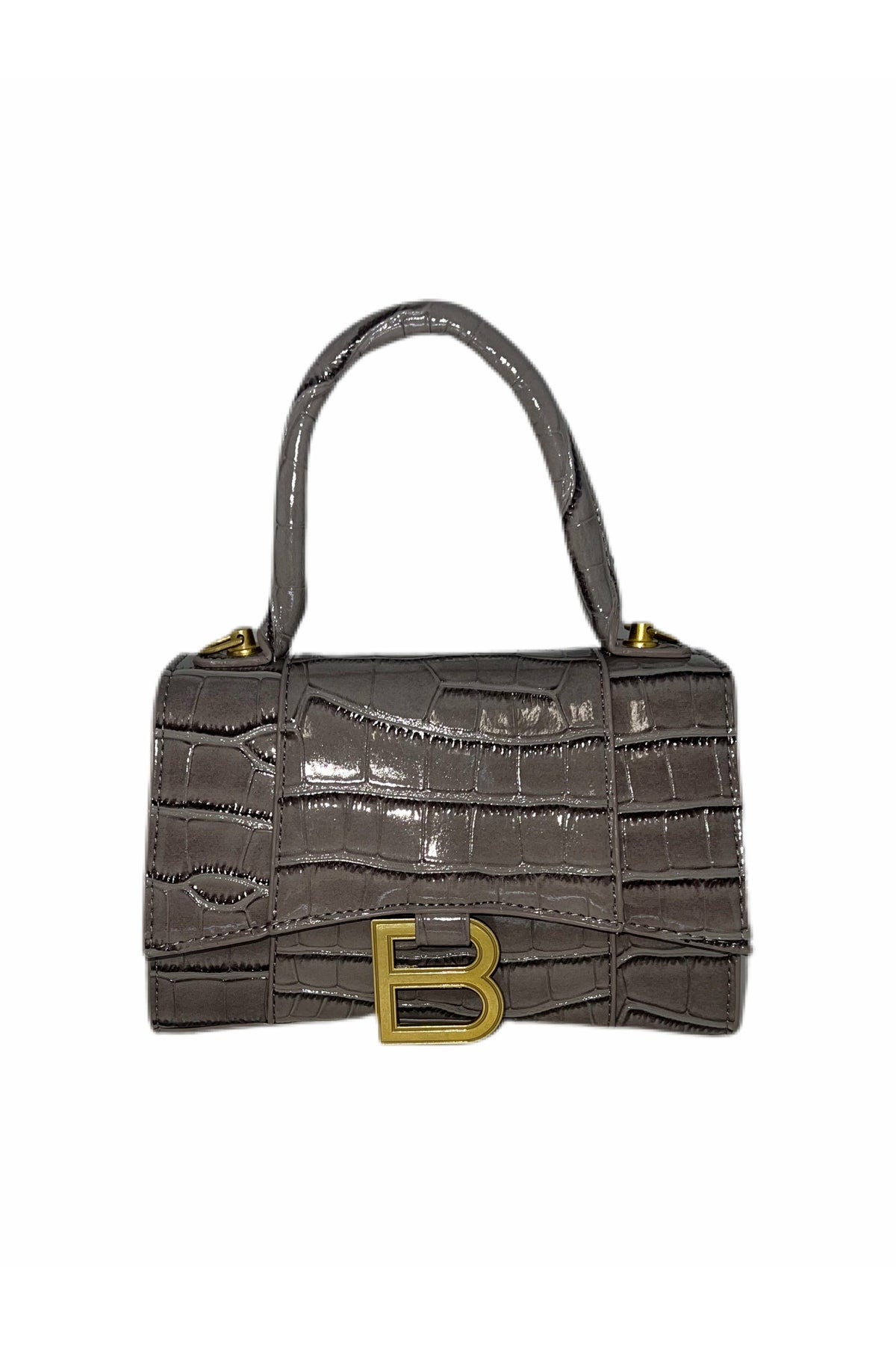 THE BITCHY BAG (SNAKE SKIN GREY)