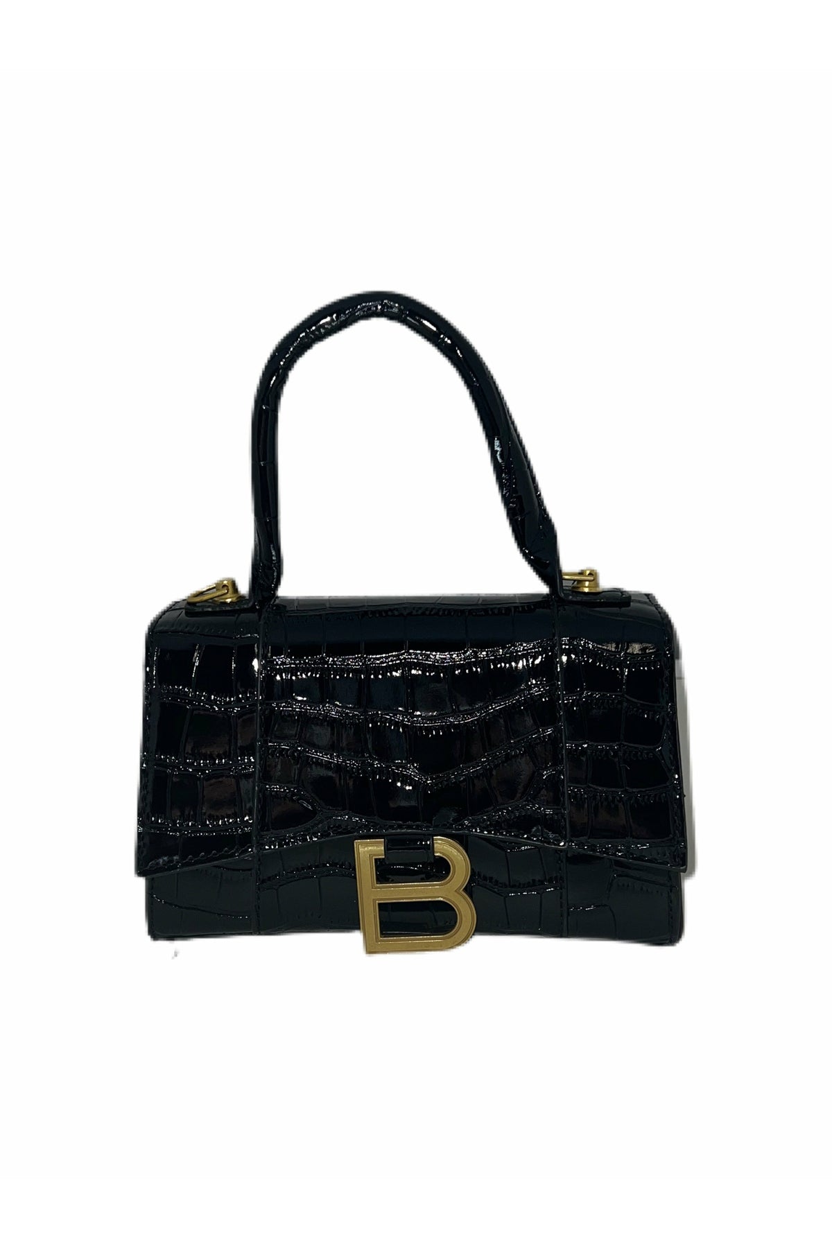 THE BITCHY BAG (SNAKE SKIN BLACK)