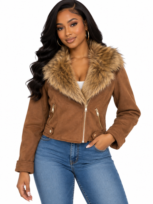 FOXY CAMEL MOTTO JACKET