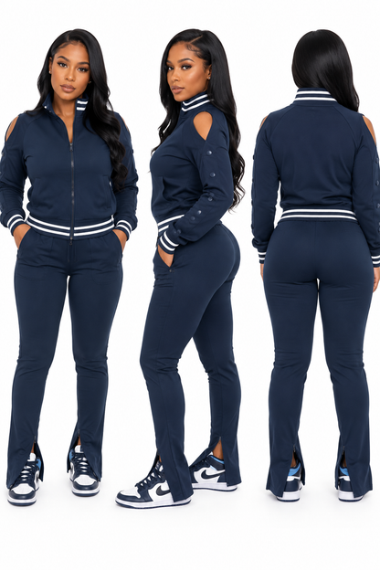 SHOULDERS OUT JOGGER SET