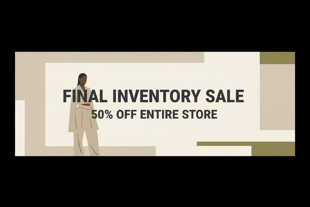 Final Inventory Sale Banner