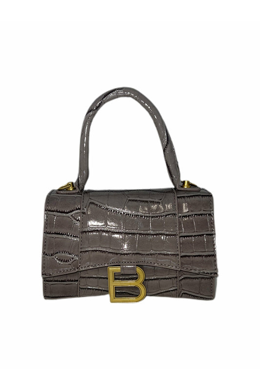 THE BITCHY BAG (SNAKE SKIN GREY)