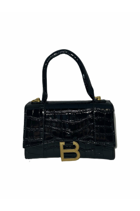 THE BITCHY BAG (SNAKE SKIN BLACK)
