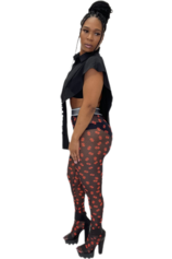 BLACK VICTORIOUS V BLOUSE